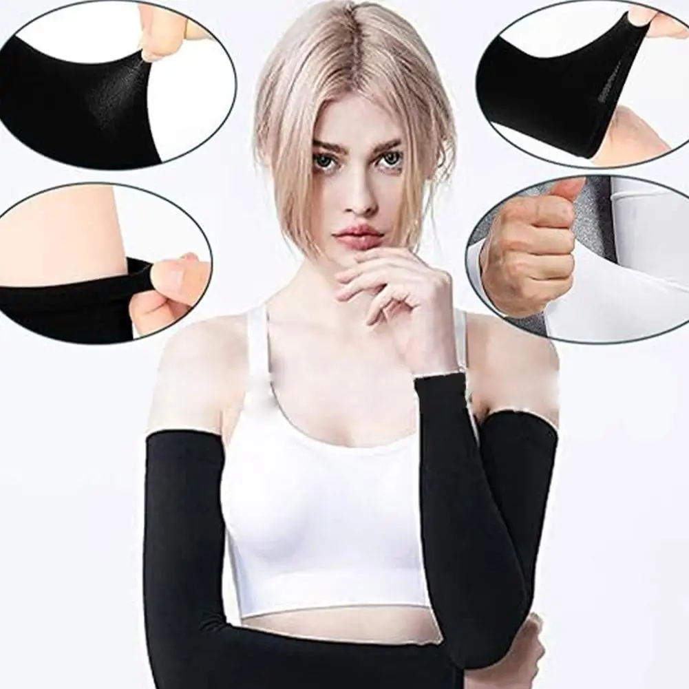 Unisex Breathable UV Protection Sun Sleeves - Cooling Arm Covers