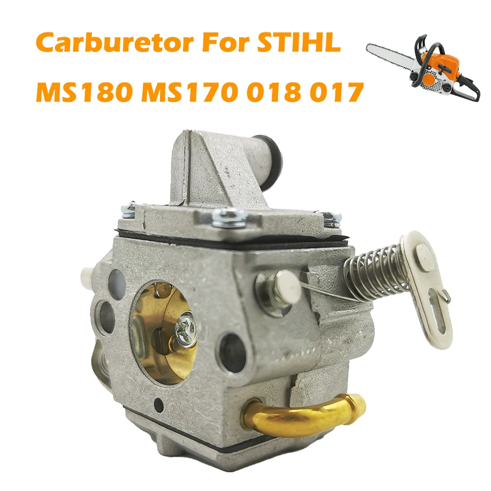 Replacement Carburetor For Stihl 018 & MS 180 Chainsaws - With Compensator & 3 Adjustments 7 thumbnail image