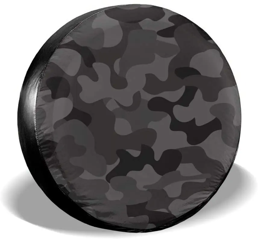 

Foruidea Camo Pink Camouflage Spare Tire Cover Waterproof Dust-Proof UV Sun Wheel Tire Cover Fit for Jeep,Trailer, 16 Inch