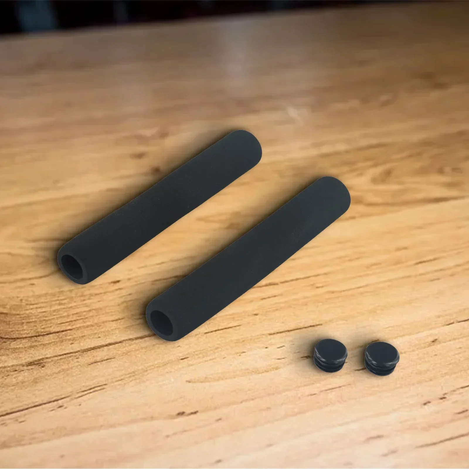 2pcs Sponge Bicycle Handle Mountain Bike Handlebar Tube Foam Rubber Handle Waterproof And Anti-slip Sponge Covers Cycling Parts