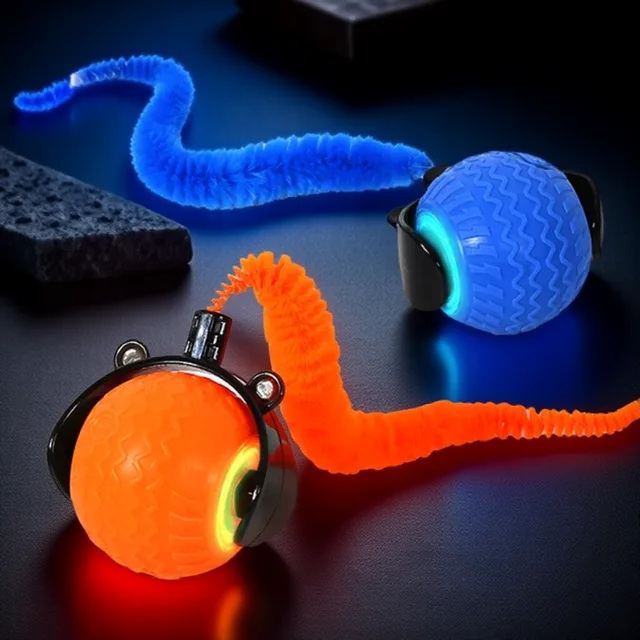 360 Degree Automatic Rotating Smart Obstacle Avoidance LED Interactive Cat Teasing Ball for Playful Pets 360 Degree Automatic Rotating Smart Obstacle Avoidance LED Interactive Cat Teasing Ball for Playful Pets