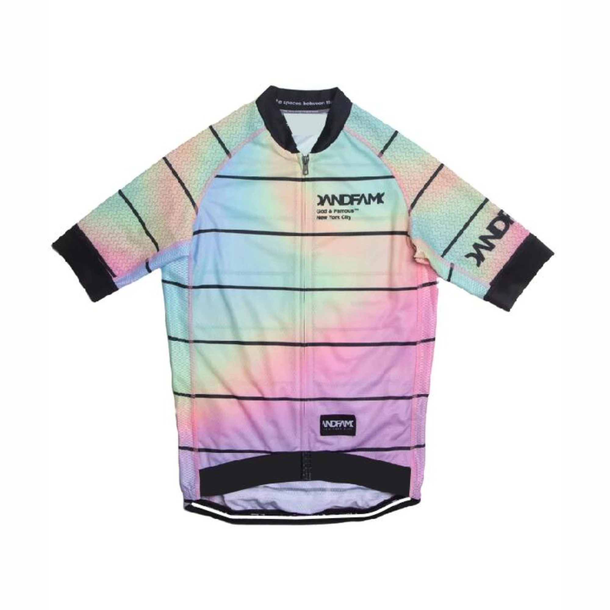 thumbnail image 1 of Camiseta de ciclismo GODANDFAMOUS God&Famous New York City, réplica de ropa de ciclismo de manga corta de verano, 1 of 5