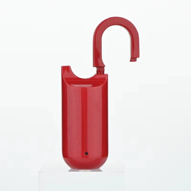Mini Fingerprint Padlock USB Keyless Luggage Lock Electronic Lock Smart Biometric Fingerprint Door Lock Quick Unlock For Travel 3