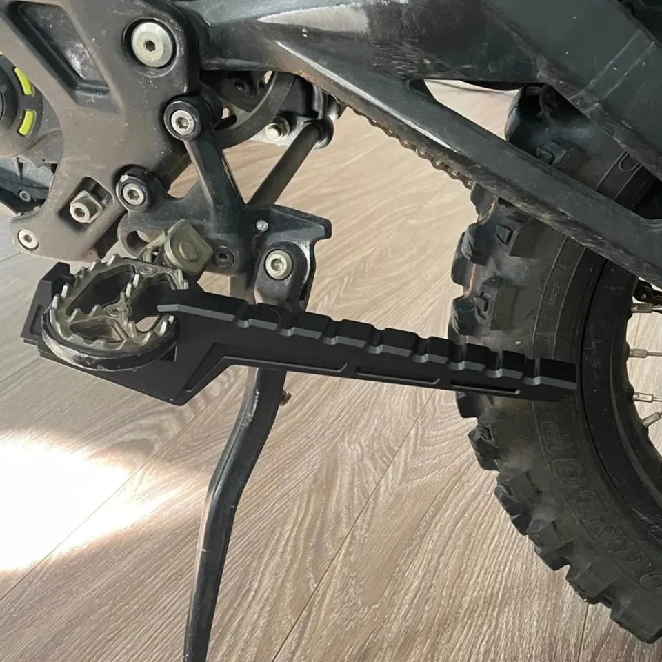Extensions De Repose-pieds Passager Pour Motocross/tout-terrain - Alliage CNC, Noir, 27 Cm - Neuf