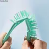 Wet Brush Pro Flex Dry ,Curved Comb, Massage Comb Fluffy Shape, Ribs Curling Comb,Can Be Used On Wet Hair For Easy Detangling 5