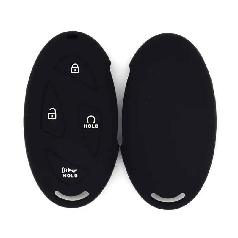 

Silicone Key Case Key Fob Cover for Hyundai 24 Kona N-Line, 2024 Elantra SEL 5/7 button 2023 IONIQ Interior Accessories