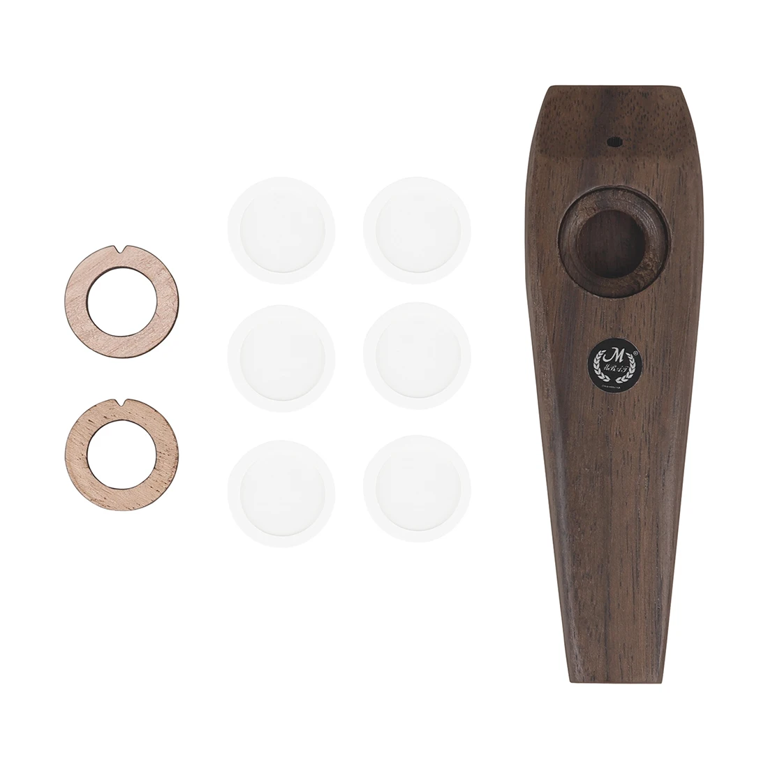 

M MBAT Wooden Kazoo Portable Rosewood Kazoo For Beginners/Music Lovers/Adults Kids Musical Toys Gift Woodwind Instrument