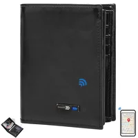Billetera con gps Tracker Card Android,Smart Wallet for Men Leather Wallet Best 2025 New Christmas Gift Birthday Gifts For Dad 1