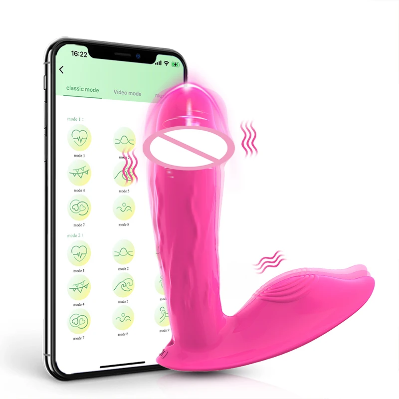 Powerful Vibrator for Women APP Control Penetration Vagina Vibrator Dildo G Spot Massage Clitoris Stimulator Vibration Sex Toy