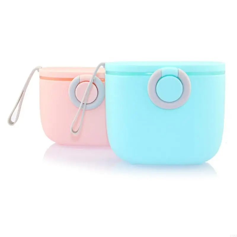 L8RB 500ML Portable Baby Storage Box Essential Cereal Infant Milk Powder Box