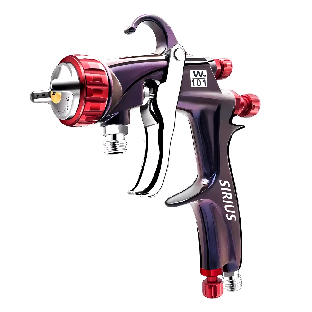 시리우스 W-101 스프레이건 GT 고성능 버전 압력형 HVLP 스프레이건 W1..