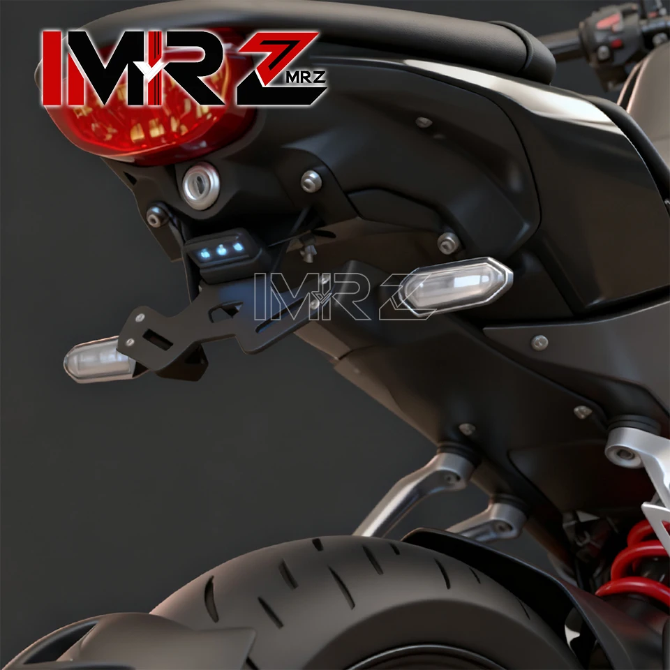 오토바이 리어 라이센스 플레이트 홀더 브래킷 테일 티디 펜더 엘리미네이터 부품 MT125 MT15 MT-125 MT-15 2018-2023 2022 2021용