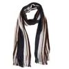 Casual Cashmere Men Striped Scarf Neck Warm Tassel Stole Winter Long Shawl Soft Thick Neck Wrap 6
