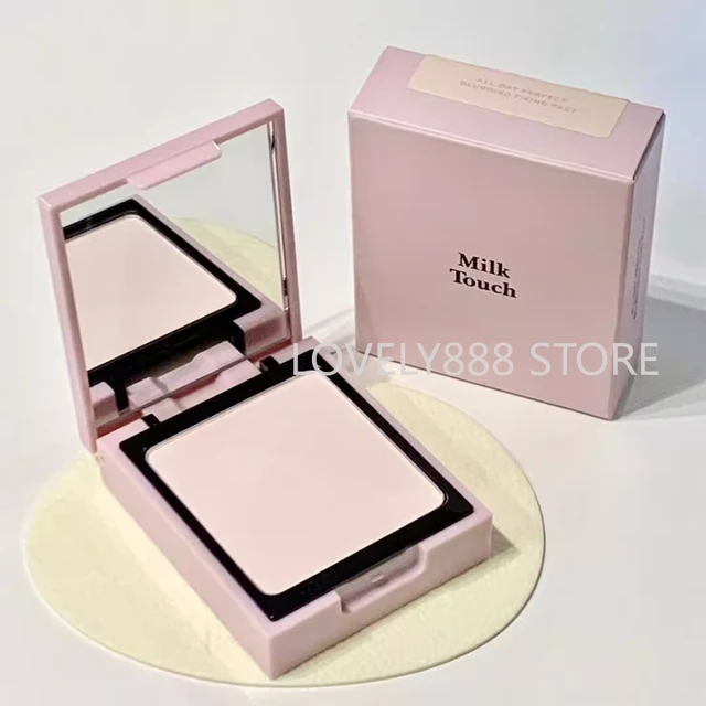 Korea Milk Touch Pressed Powder Matte Soft Focus Long-lasting