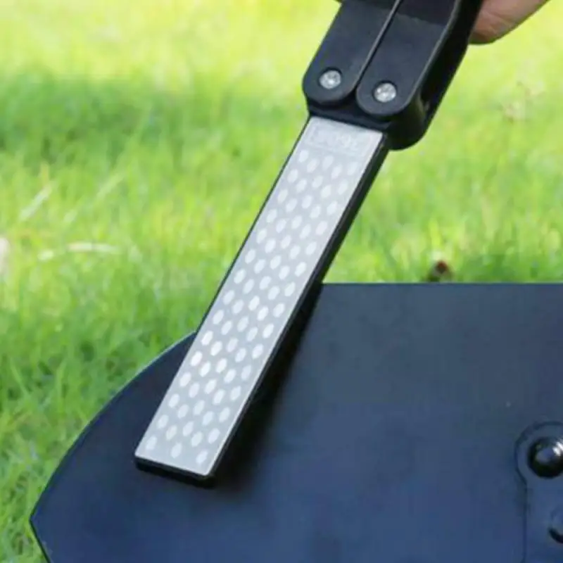 Portable Knife Sharpener Double Sided Folded Knives Sharpener Pocket Diamond Knife Sharpening Stone Kitchen Tools Accessories Aliexpress