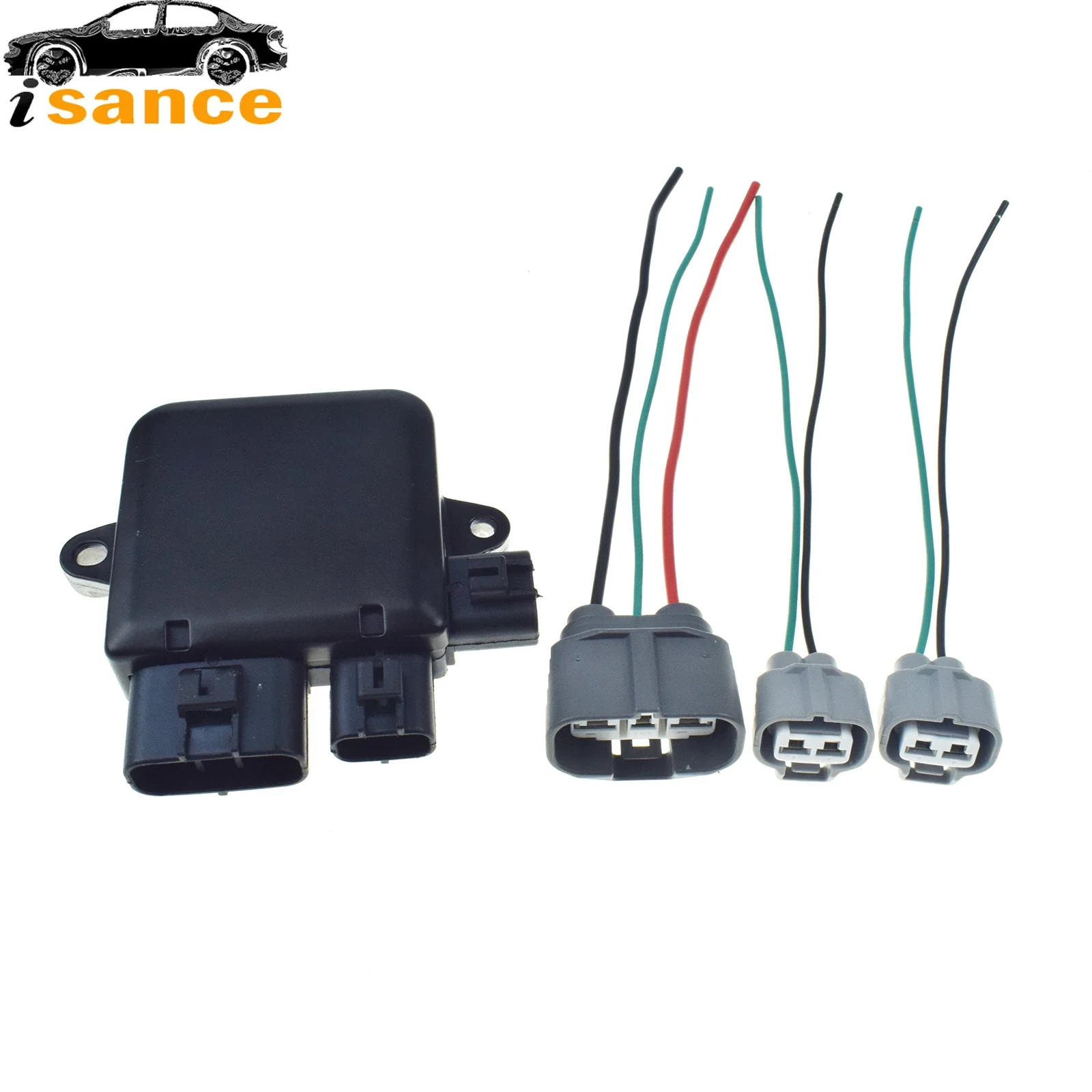 New Engine Cooling Fan Control Module / Connector Harness For Nissan GTR 370Z Juke Leaf 214934GA0A 21493EH10A GT7610-205