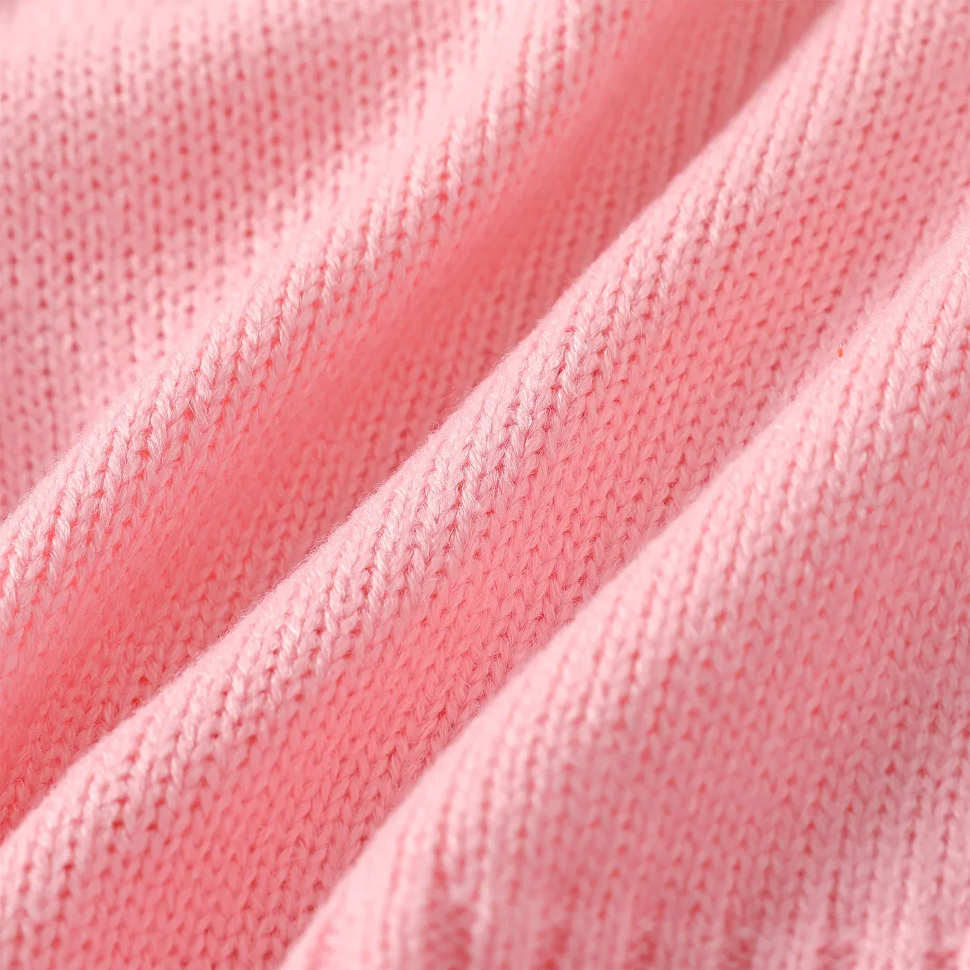 Baby Boy/Girl Turtleneck Sweater with Textured Design knit sweater
