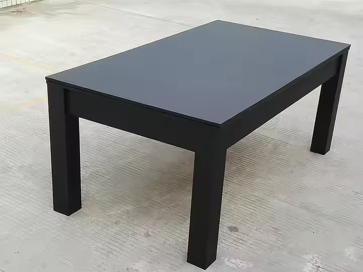 2-in-1 Home Folding Pool Table 7 Foot Furniture Style Ball Return Feature-for Billiard Pool Dining Snooker - Image 3