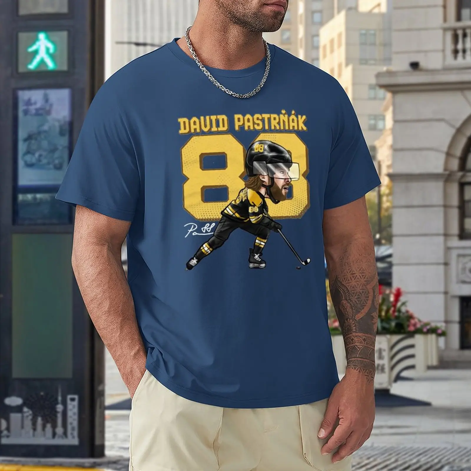 David Pastrnak 50 T-shirt