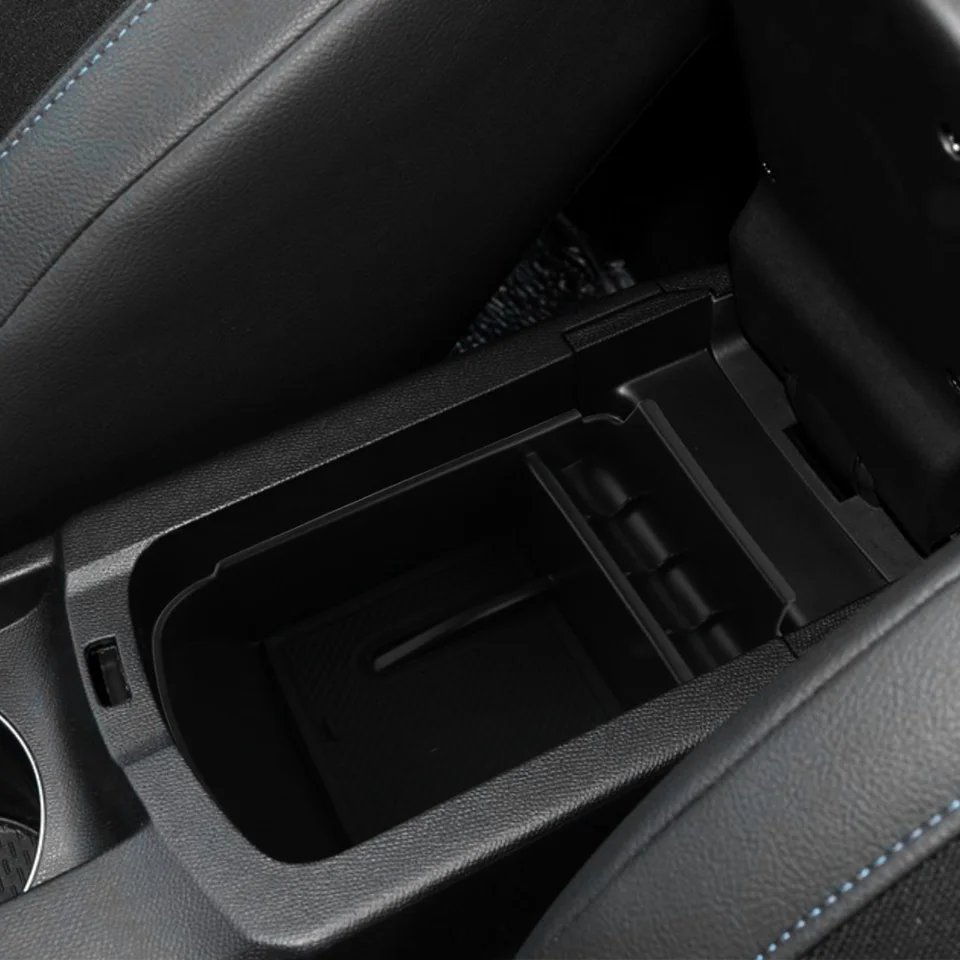 Scatola portaoggetti per bracciolo centrale per auto scatola portaoggetti vari per Peugeot 308 2016-2019  34