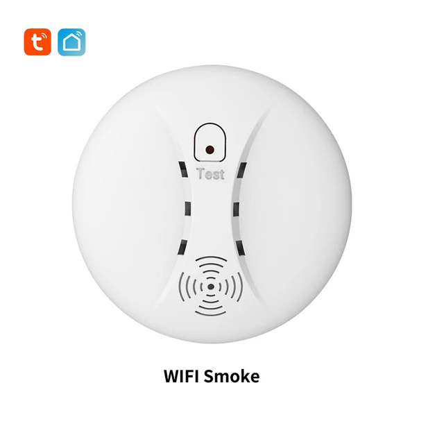 SMARTROL S11 S10 S10R Tuya Wifi/ Independent Smoke Alarm Fire Protection Independent Smoke Detector Sensor Fire Alarm Home S11 Tuya WIFI Smoke