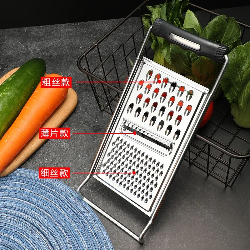 Stainless Steel Wire Planer Slicer Ginger Grater Multi Functional Vegetable Cutter Bean Shredder