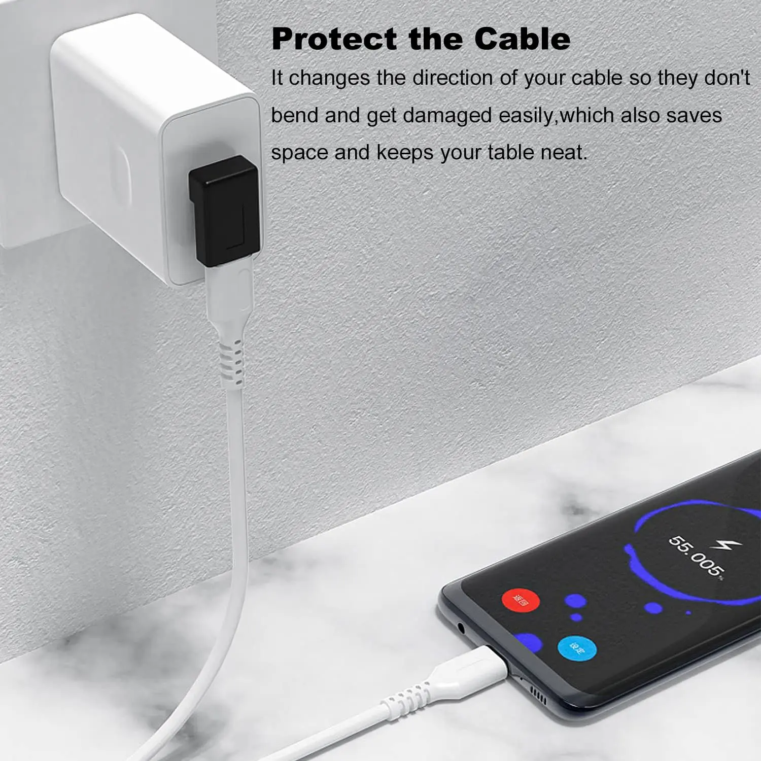 Premium Right Angle USB 3.0 to Type C Adapter