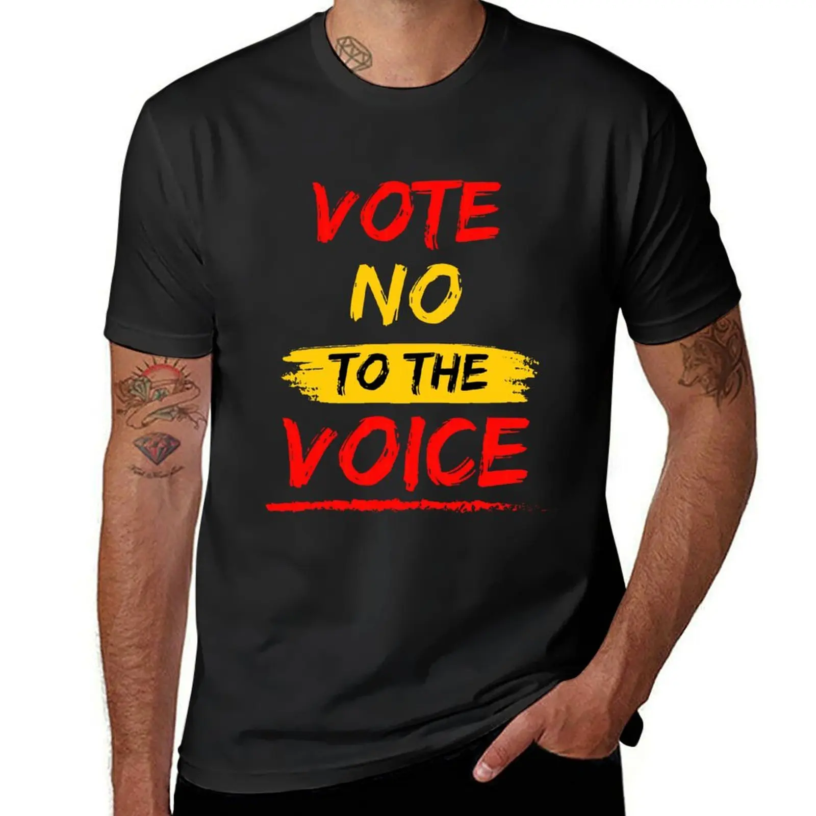 

Футболка Vote No To The Voice, дизайн на заказ, собственные топы, тяжелые футболки для мужчин