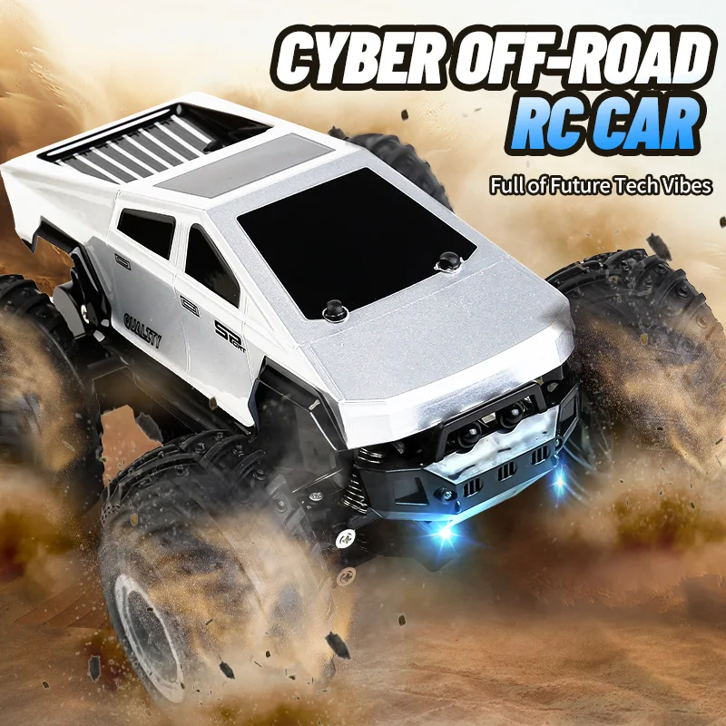 JJRC Q208 Rc Car Cybertruck Pickup Off-Road RC Vehicle Model