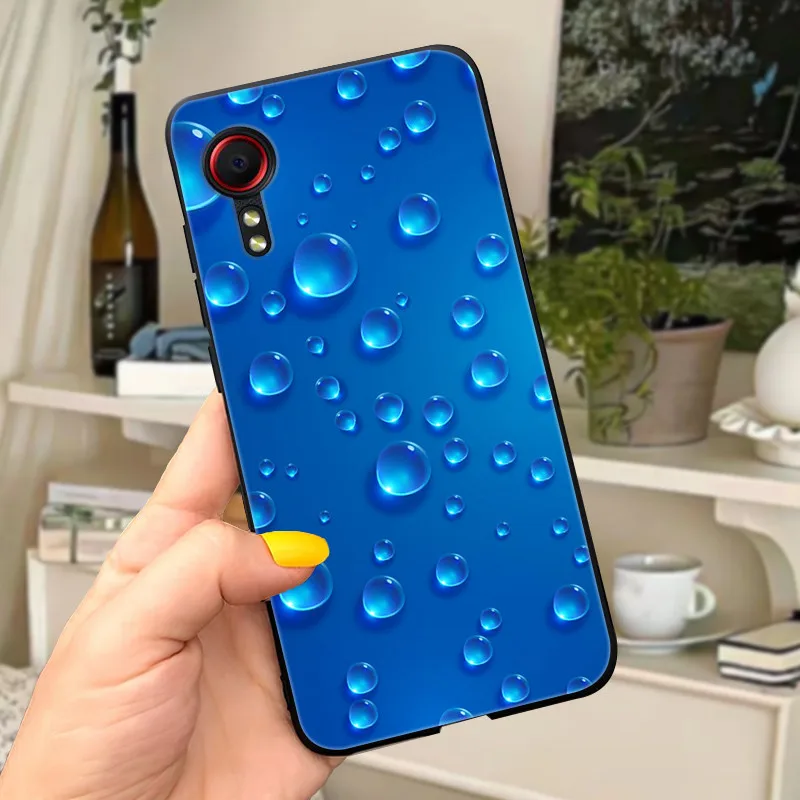 Black Fashion Silicone Soft Shockproof Phone Case