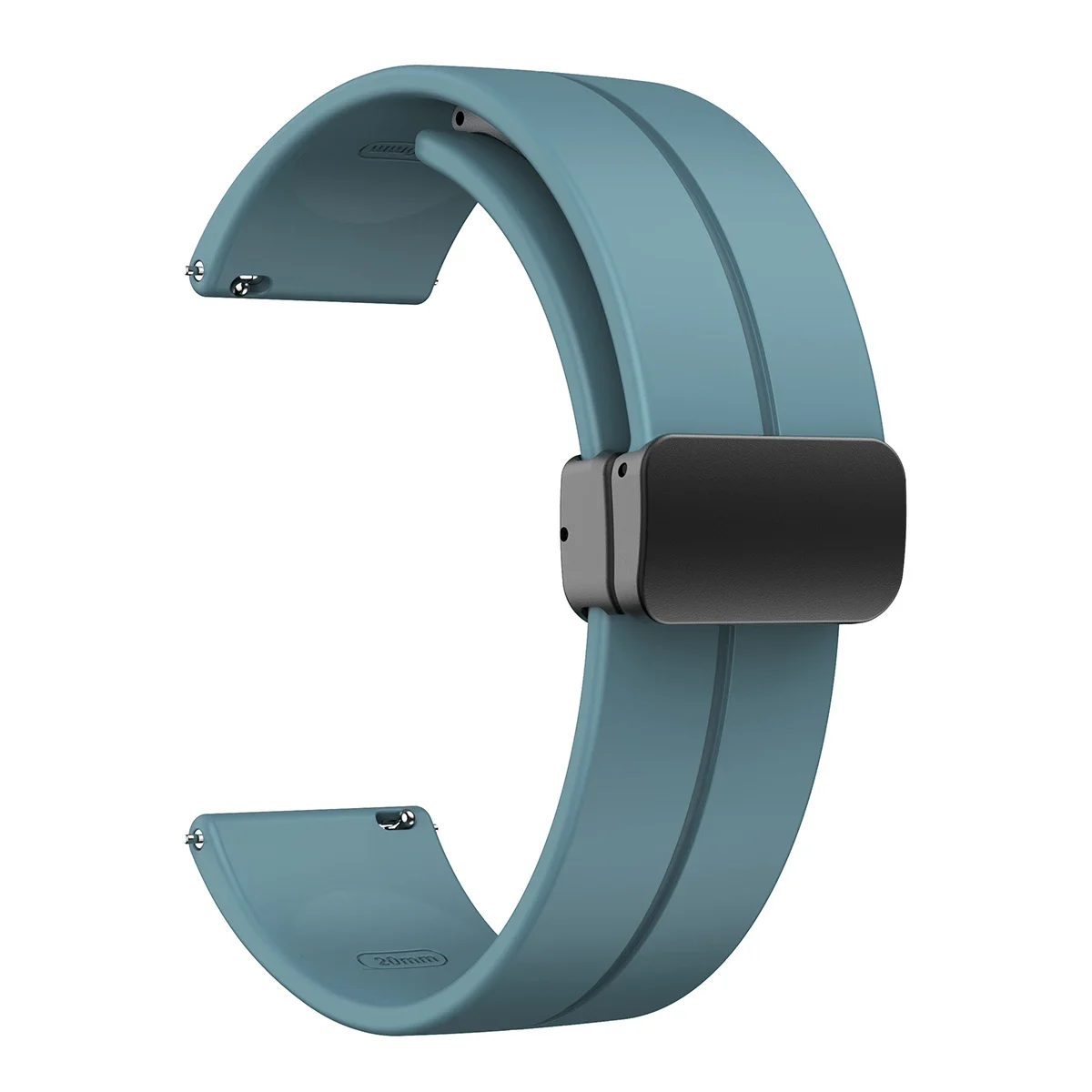 Silicone Magnetic Bracelet Watch Band (18/20/22mm)