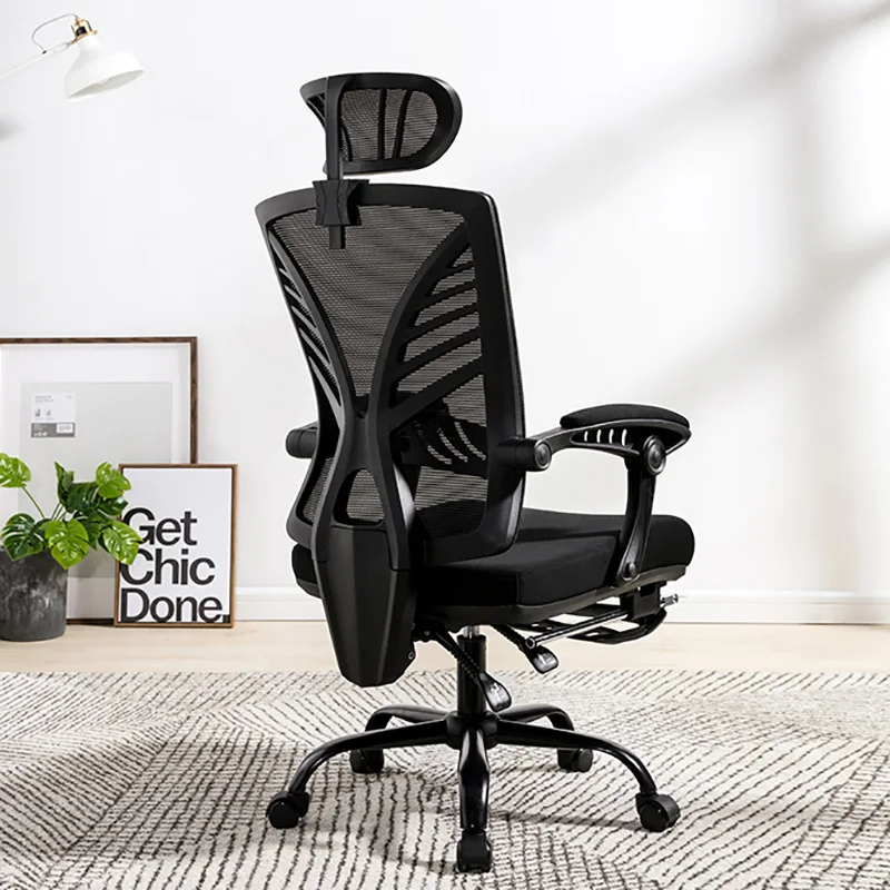 Modern Ergonomic Back Work Chair Wheels Design Nordic Handle Gaming