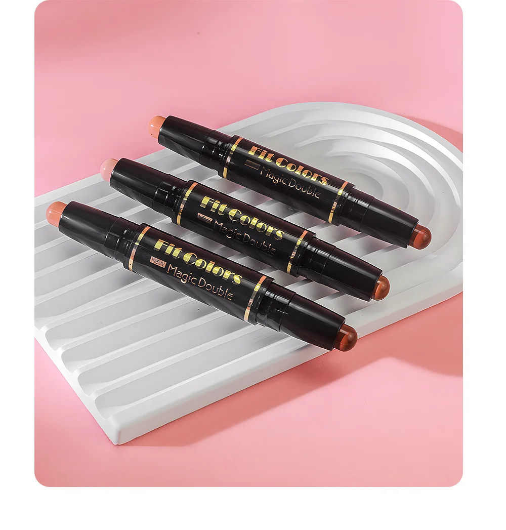 Fit Colors Dual-Head Highlight Concealer Stick Multi-Purpose Contouring pen for three-dimensional brightening and contouring 4
