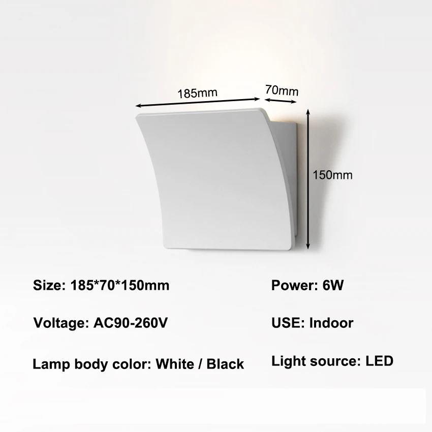 Wall Decoration LED Wall Lamps For Living Room Dining Hall Corridor Room Decoration Bedroom Lighting Fixtures led wall lamp wall sconces light wall lamp