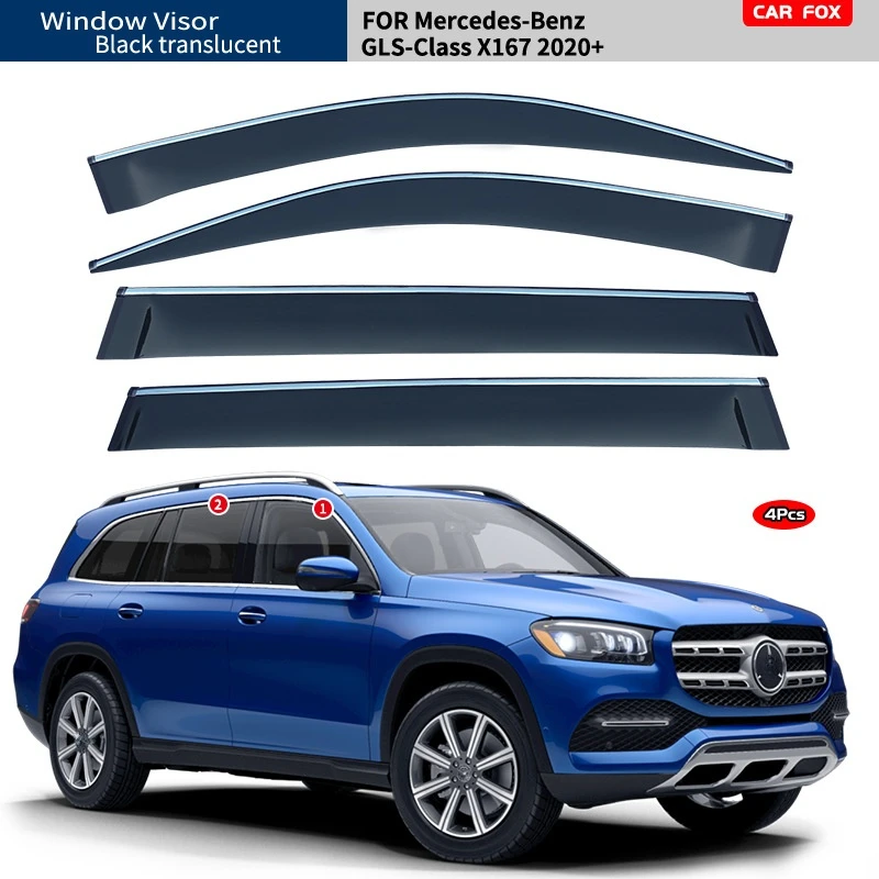 

Козырек дверной для BENZ GLS Class X166 X167, 2016-2022