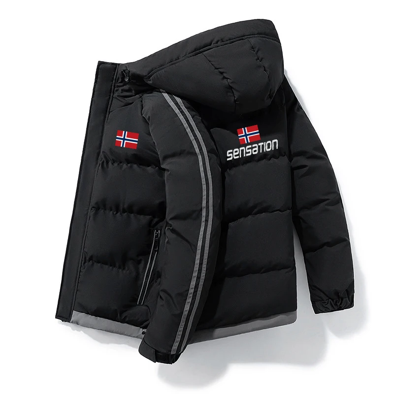 Рисунок 4 - Зимняя брендовая мужская куртка с хлопковой подкладкой