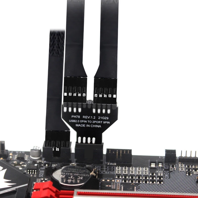 Рисунок 4 - USB 9-контактный разъем для материнской платы
