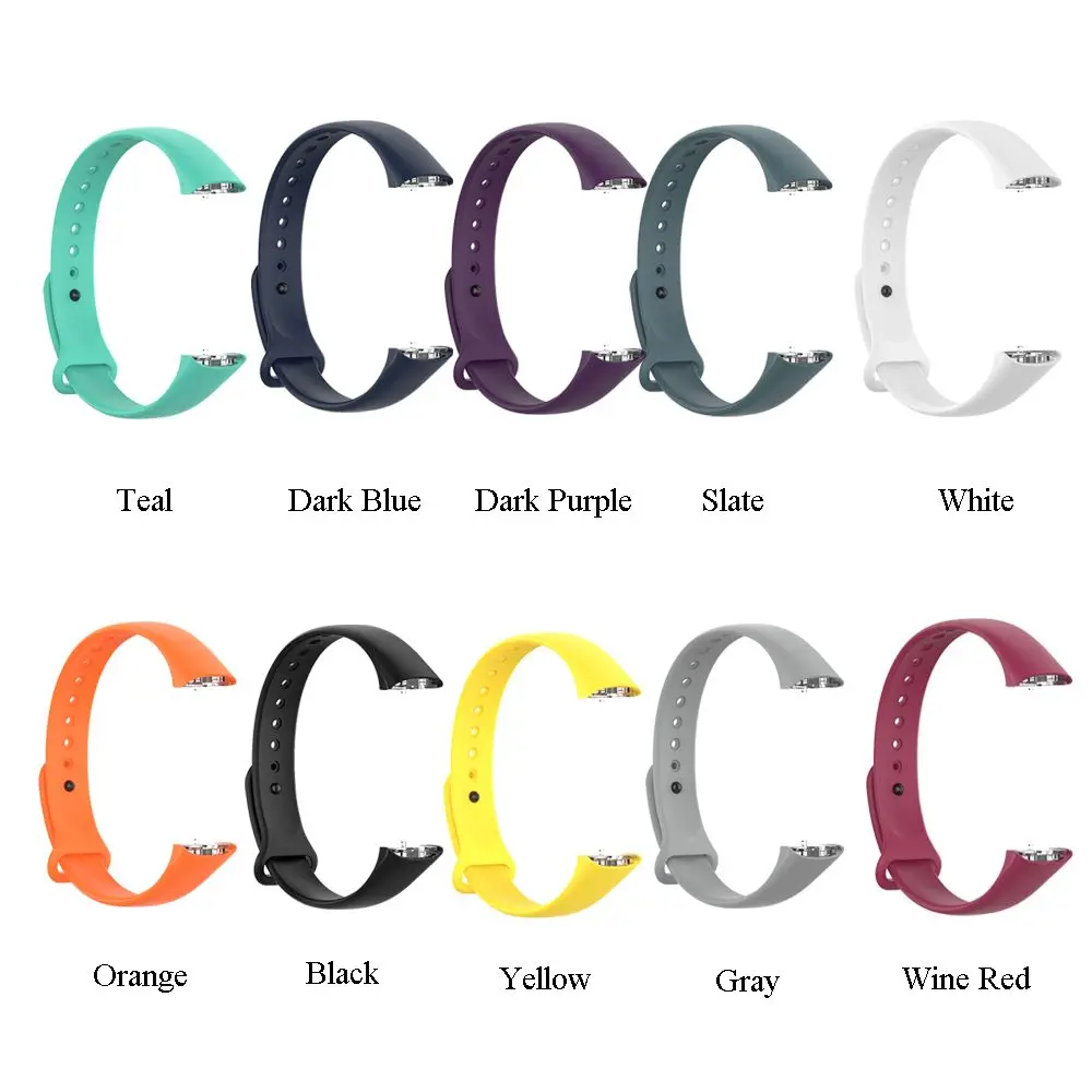 Breathable Soft Silicone Watch Band Replacement with Buckle Strap