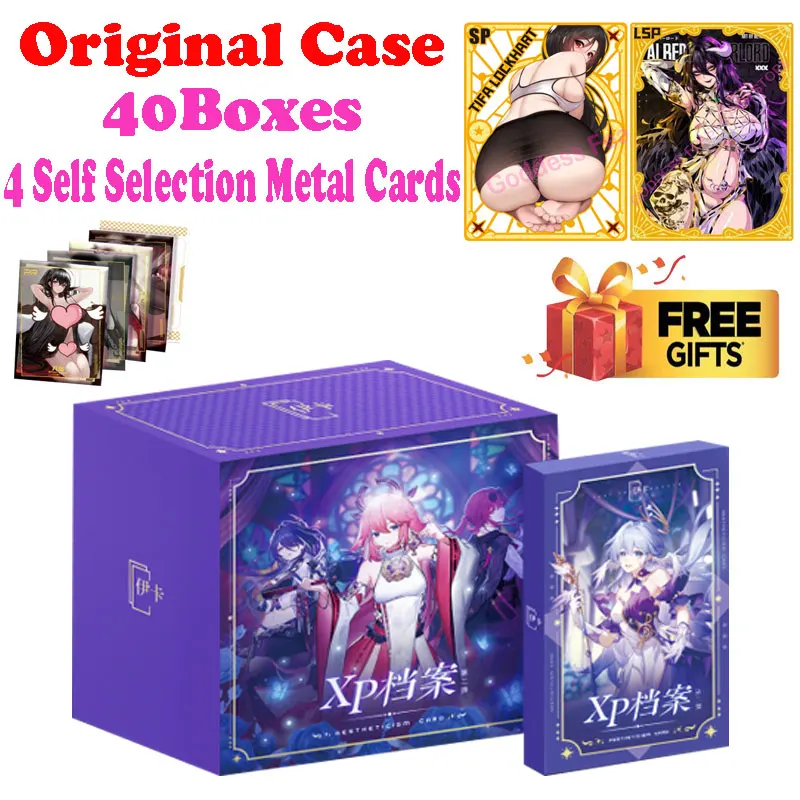 

2024 Newest Wholesale XP Aestheticism 2 Collection Card Waifu Booster Box ACG CCG TCG High Quality Hit Chrismas Hobbies Gift