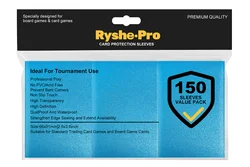 100 PCS Matte Colorful Card Sleeves for Trading Cards and Board Games (Sky blue)