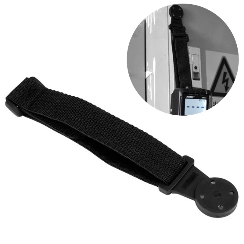 

M6CF Multimeter Strap Universal Black Portable Strong Magnet Practical Hanger