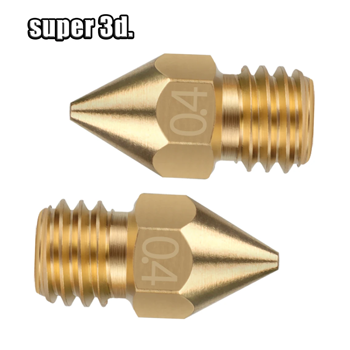 5Pcs MK8 Extruder Nozzles Hotend (0.2, 0.3, 0.4, 0.5, 0.6, 0.8, 1.0)mm M6 Thread for Creality Ender 3/3 Pro/3 V2, Ender 5