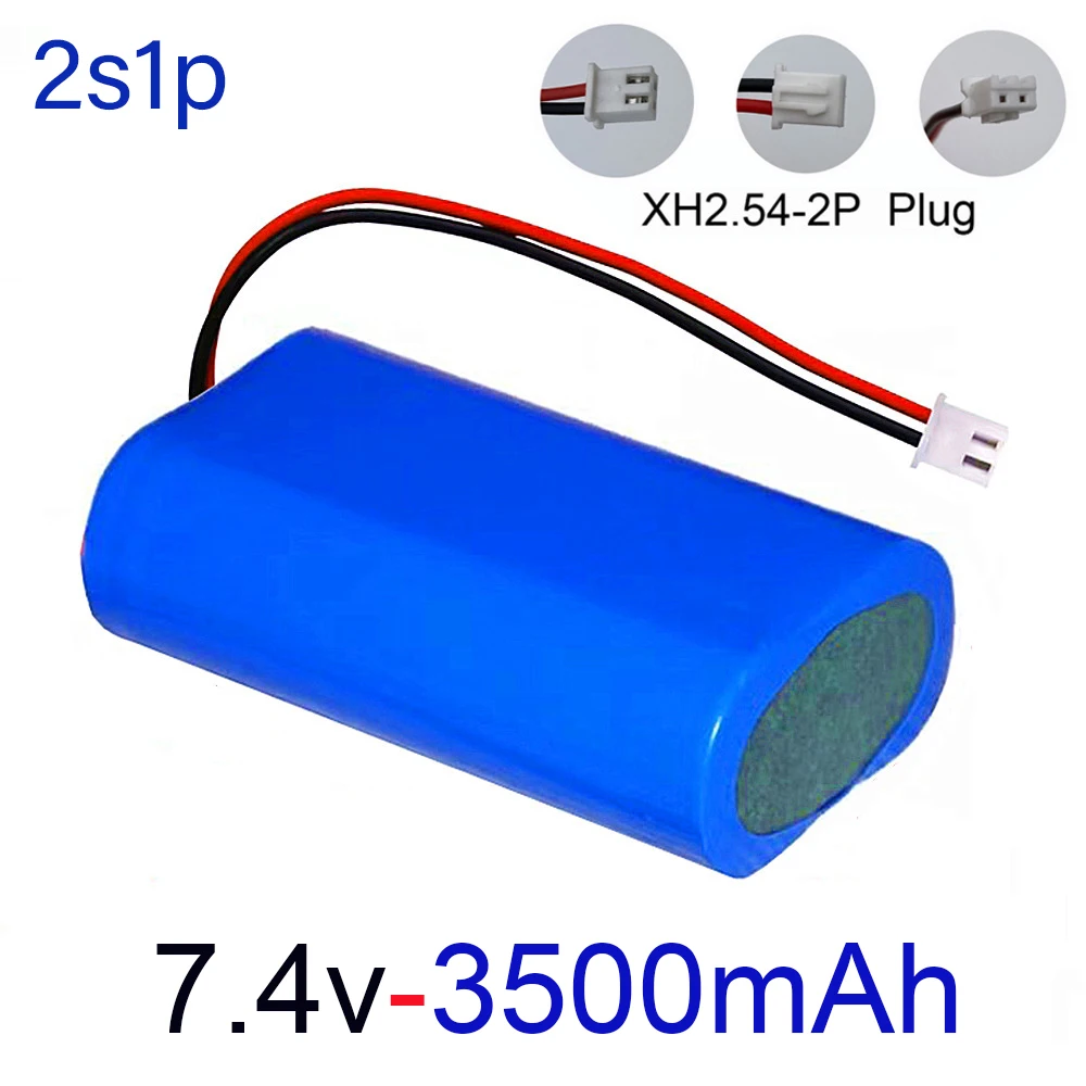 7.4v 3500mah Rechargeable Lithium Battery For Megaphone Speaker