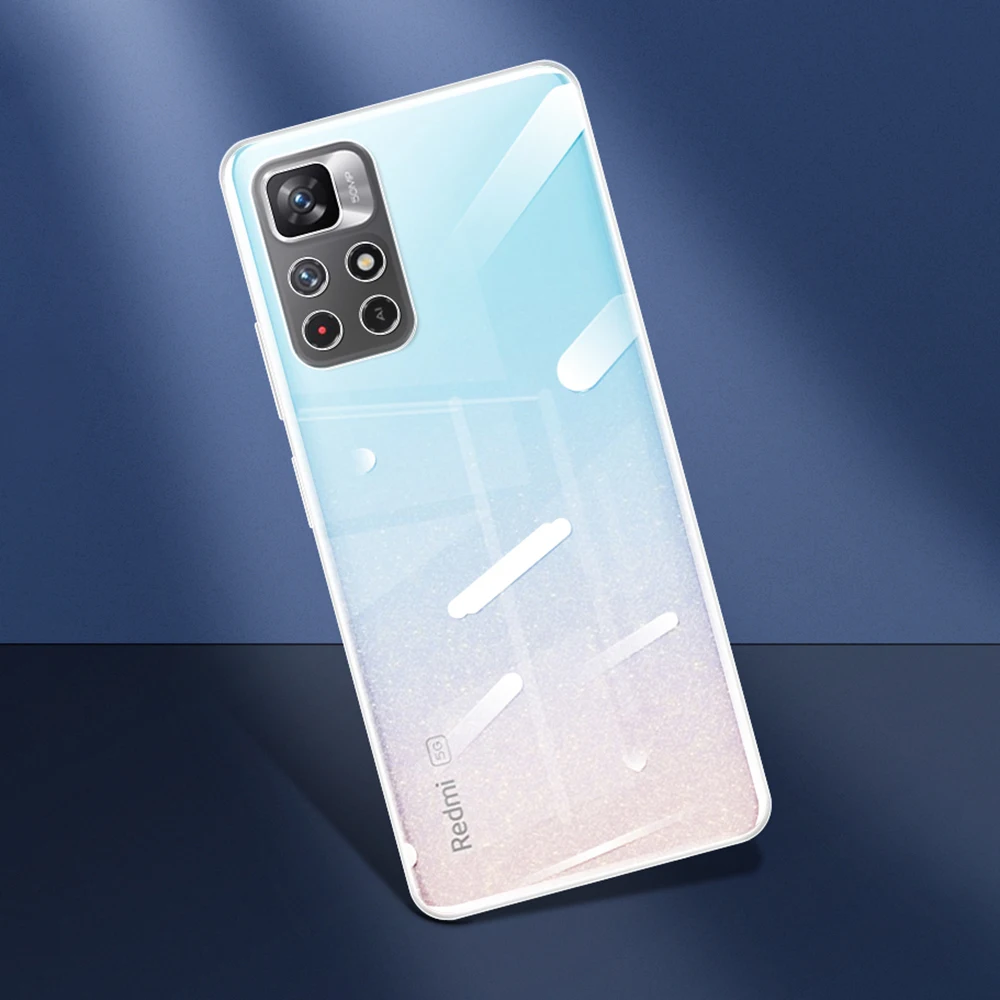 PLUS Carbon Fiber Shockproof Case For Xiaomi Redmi Note 11 Pro Plus 5G – Slim TPU Cover