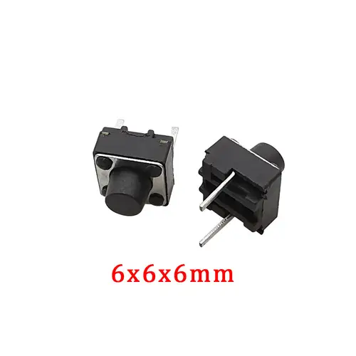 20/50/100Pcs Micro Tactile Switch Momentary Tact DIP Switch 2Pin 6 x 6mm Micro Touch Push Button Switch High 5mm 6mm 7mm 8mm 9mm - Image 9