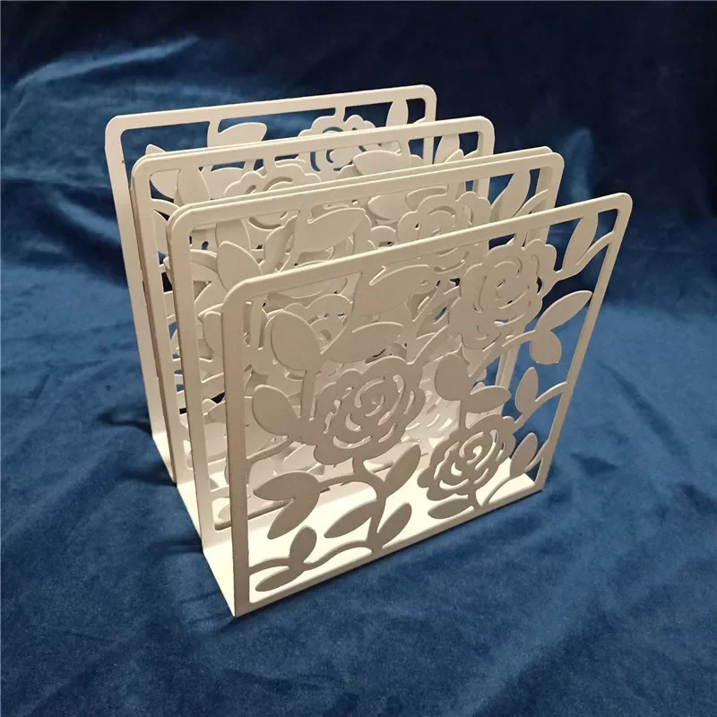 Decorative Bookends Metal Bookends Student Creative Iron Carving Iron Simple Vintage