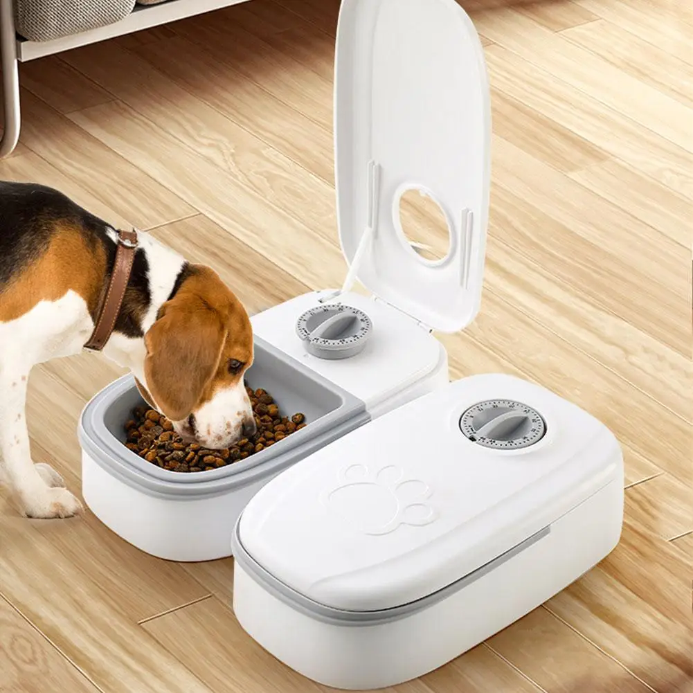 Automatic Feeder For Cats And Dogs With Timer Smart Food Dispenser For Wet Dry Food Dispenser Timer Bowl Pets Feeding Suppl S6L3