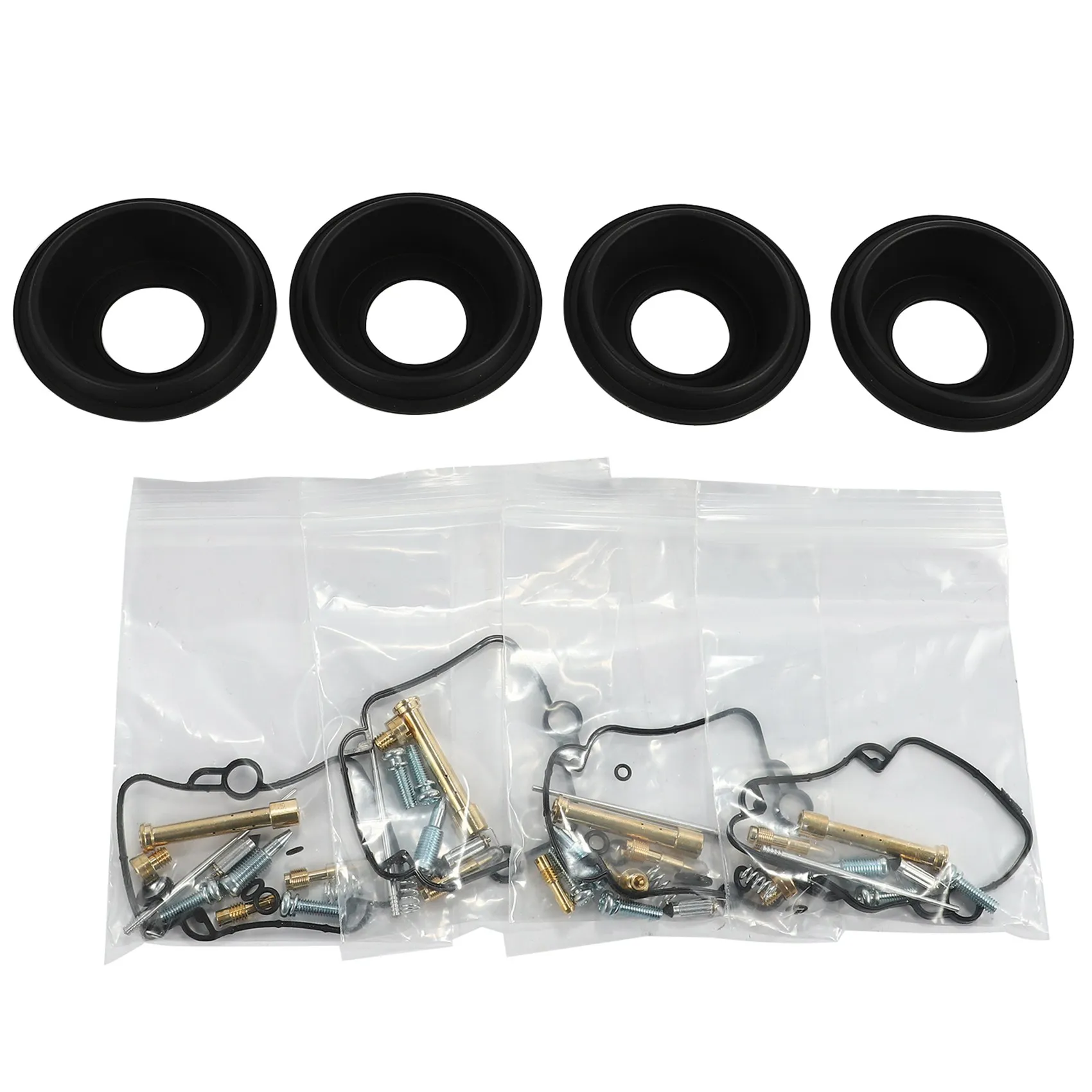 

for Suzuki GSF400 Bandit 400 GSF GSF400P Carburetor Repair Kit Diaphragm Vacuum Membrane Pilot Screw Float Needle