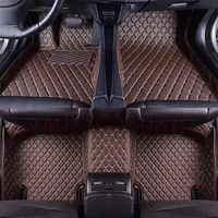 Custom 3D Car Floor Mats for Ford Explorer 5 Seat 2016-2020 Focus 2018-2023 2012-2017 Interior Accessories Artificial Leather 6