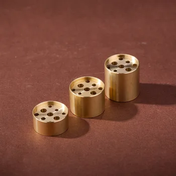 Brass Nine-Hole Incense Burner Holder 1